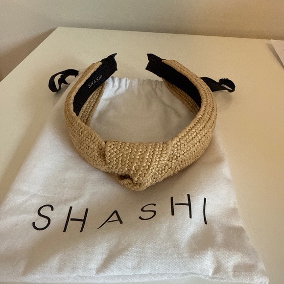 SHASHI Raffia Headband - Picture 1 of 1